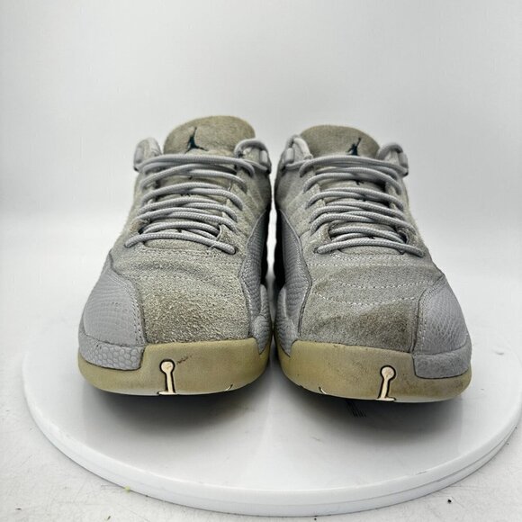 Nike Air Jordan 12 Retro Low Men Size 7.5 308317-002 Wolf Grey Basketball Shoes - Picture 2 of 13